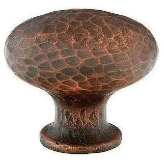 Emtek - Round Dimpled Knob - 86037US10B | Montreal Lighting & Hardware