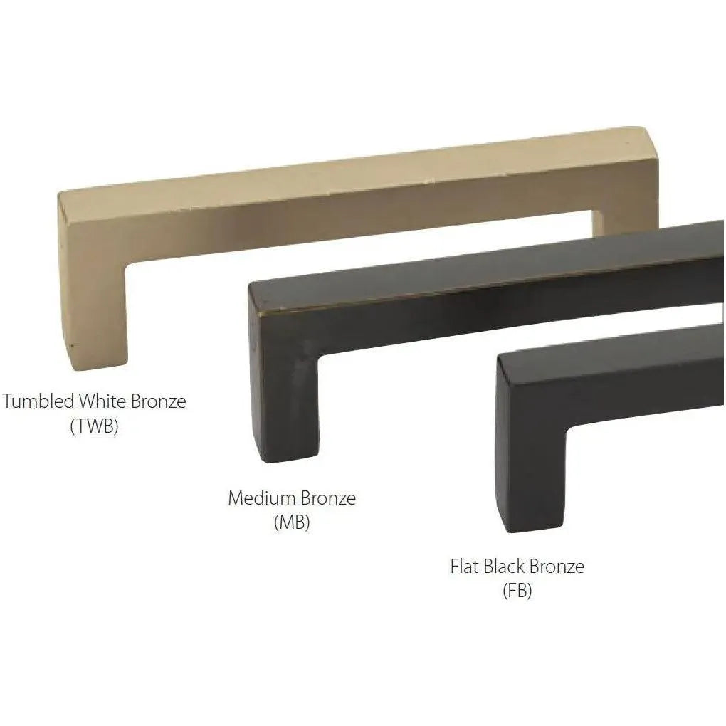 Emtek - Rustic Modern Cabinet Pull - 86667FB | Montreal Lighting & Hardware