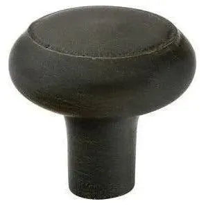 Emtek - Sandcast Bronze Barn Knob - 86338MB | Montreal Lighting & Hardware