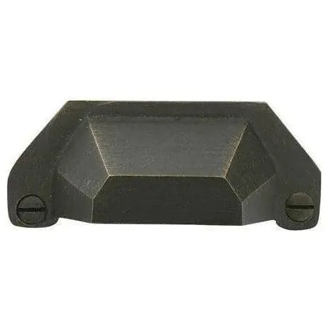 Emtek - Sandcast Bronze Bin Pull - 86051MB | Montreal Lighting & Hardware