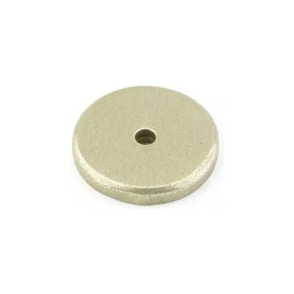 Emtek - Sandcast Bronze Round Back Plate for Knob - 86341TWB | Montreal Lighting & Hardware