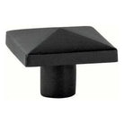 Emtek - Sandcast Bronze Square Knob - 86145FB | Montreal Lighting & Hardware
