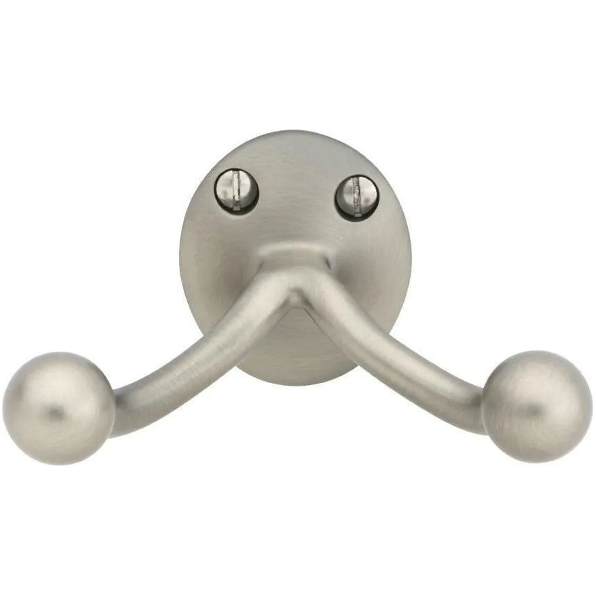 Emtek - Traditional Brass Double Hook - 2607US15A | Montreal Lighting & Hardware