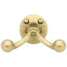 Emtek - Traditional Brass Double Hook - 2607US7 | Montreal Lighting & Hardware