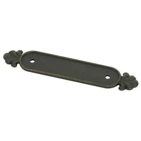 Emtek - Tuscany Bronze Back Plate for Pull - 86235MB | Montreal Lighting & Hardware