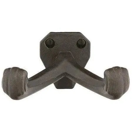 Emtek - Tuscany Bronze Double Hook - 2707FB | Montreal Lighting & Hardware