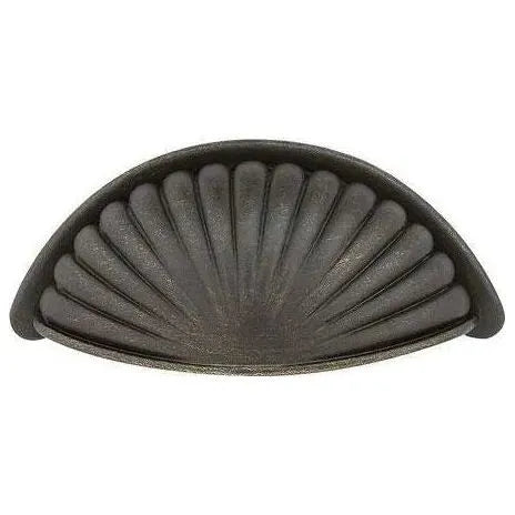 Emtek - Tuscany Bronze Fluted Bin Pull - 86232MB | Montreal Lighting & Hardware