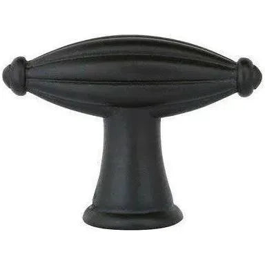Emtek - Tuscany Bronze Fluted Finger Knob - 86227FB | Montreal Lighting & Hardware