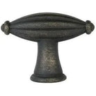 Emtek - Tuscany Bronze Fluted Finger Knob - 86227MB | Montreal Lighting & Hardware