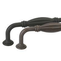 Emtek - Tuscany Bronze Fluted Pull - 86218MB | Montreal Lighting & Hardware