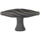 Emtek - Tuscany Bronze Twist Finger Knob - 86097MB | Montreal Lighting & Hardware