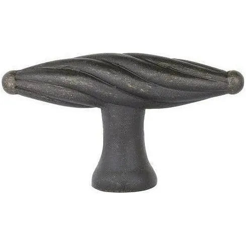 Emtek - Tuscany Bronze Twist Finger Knob - 86097MB | Montreal Lighting & Hardware
