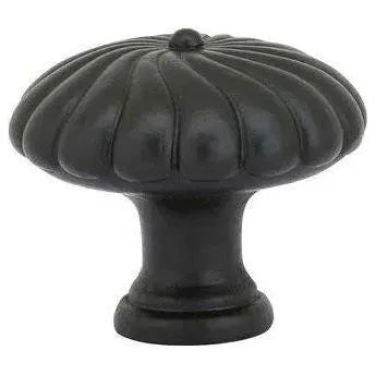 Bouton rond torsadé bronze toscane