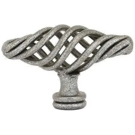 Emtek - Wrought Steel Bastogne Knob - 76017FB | Montreal Lighting & Hardware