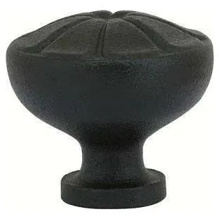 Emtek - Wrought Steel Petal Knob - 76013FB | Montreal Lighting & Hardware
