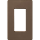 Lutron SC-3-EP Claro & Satin Colors Wallplate in Satin Espresso