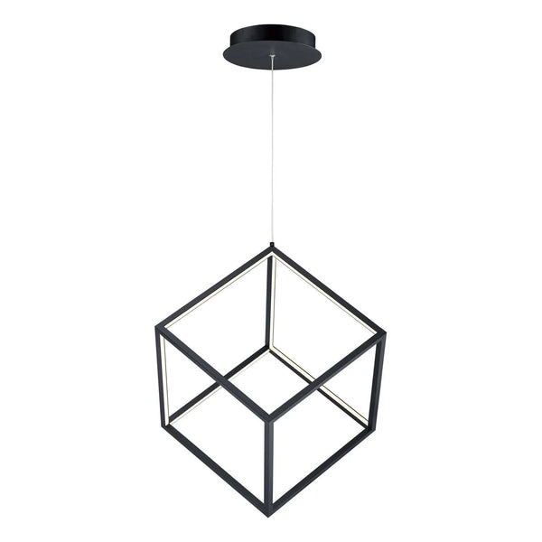 4 Square LED Pendant