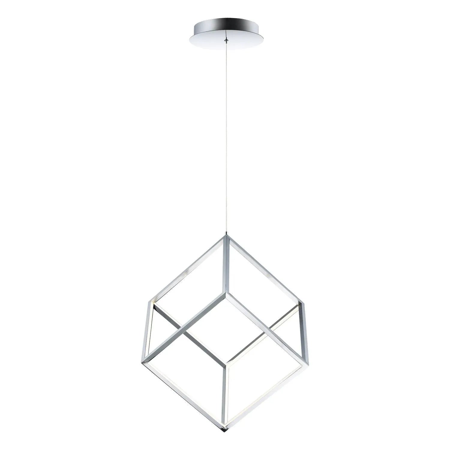 ET2 Lighting - 4 Square LED Pendant - E30582-BK | Montreal Lighting & Hardware