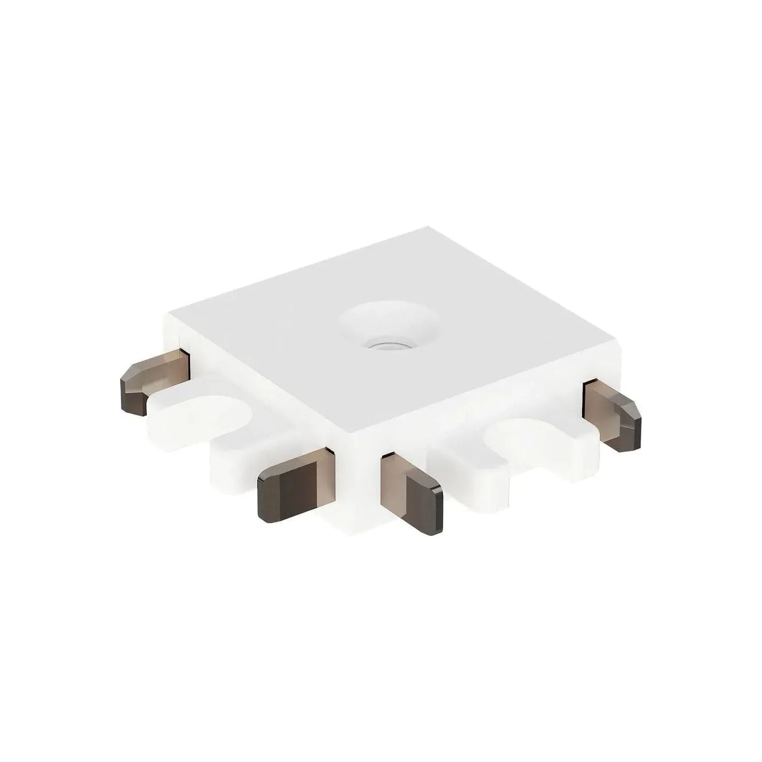 ET2 Lighting - Continuum - Track Track 90 Degree Corner Connector - ETMSC90-2WALL-WT | Montreal Lighting & Hardware