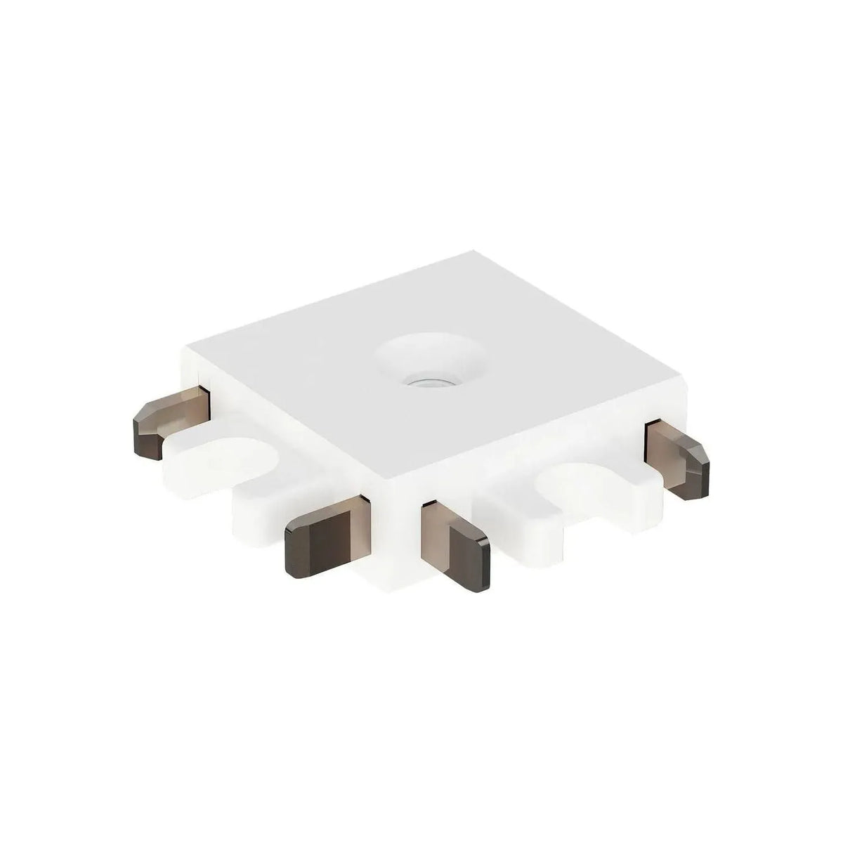 ET2 Lighting - Continuum - Track Track 90 Degree Corner Connector - ETMSC90-2WALL-WT | Montreal Lighting & Hardware