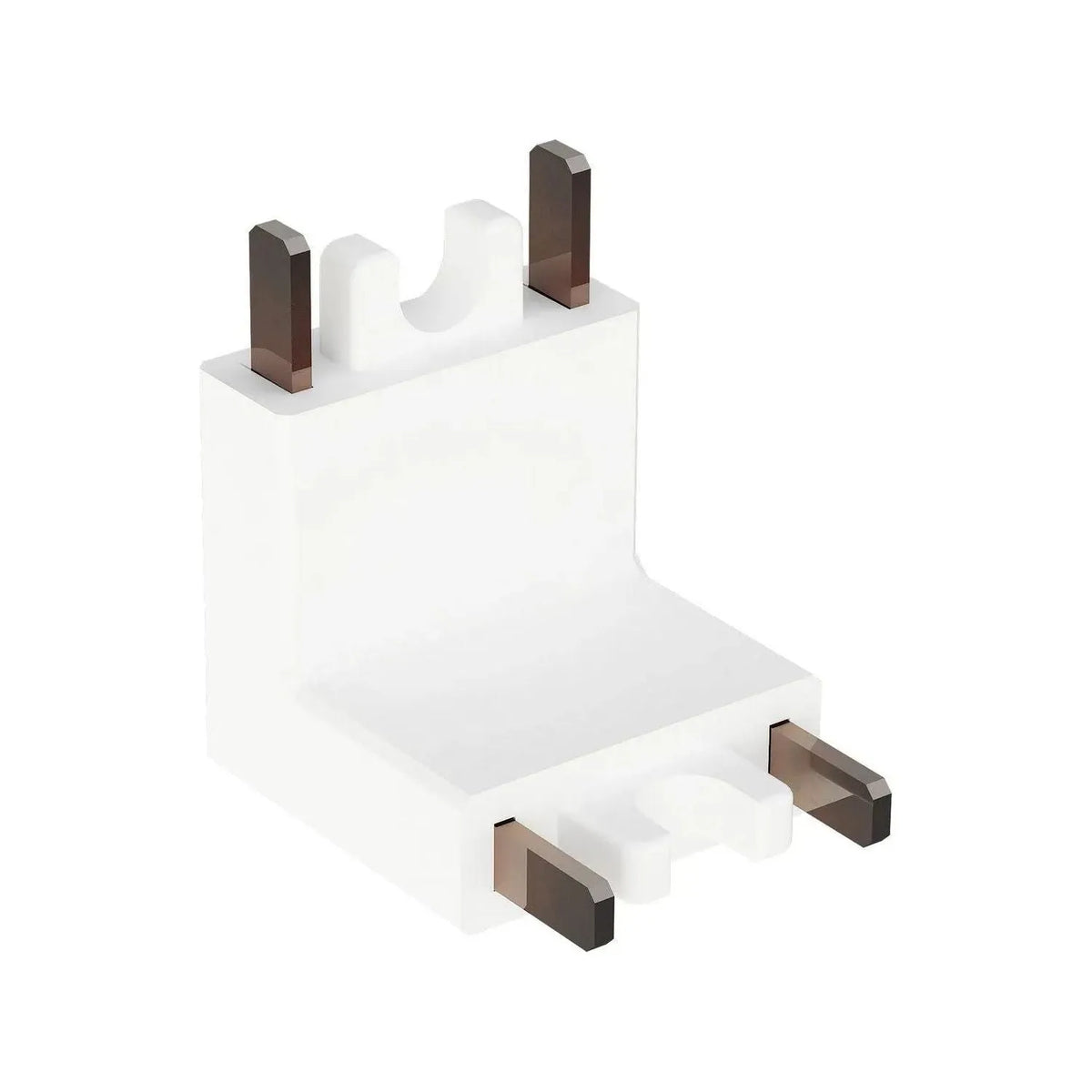 ET2 Lighting - Continuum - Track Track Wall To Ceiling Connector - ETMSC90-W2C-WT | Montreal Lighting & Hardware