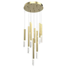 ET2 Lighting - Diaphane LED Multi-Light Pendant - E11029-95GLD | Montreal Lighting & Hardware