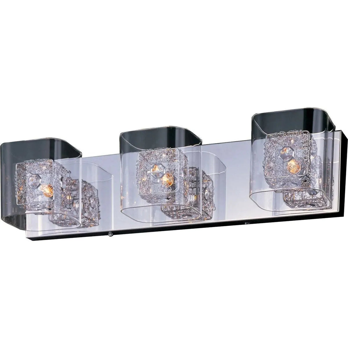 ET2 Lighting - Gem Bath Vanity - E22833-18SVPC | Montreal Lighting & Hardware