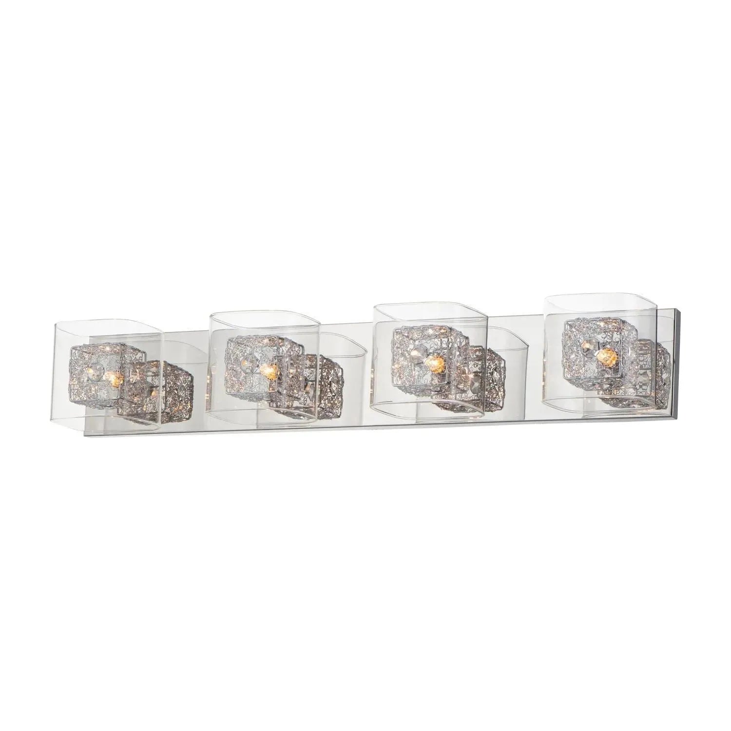 ET2 Lighting - Gem Bath Vanity - E22834-18PCPC | Montreal Lighting & Hardware