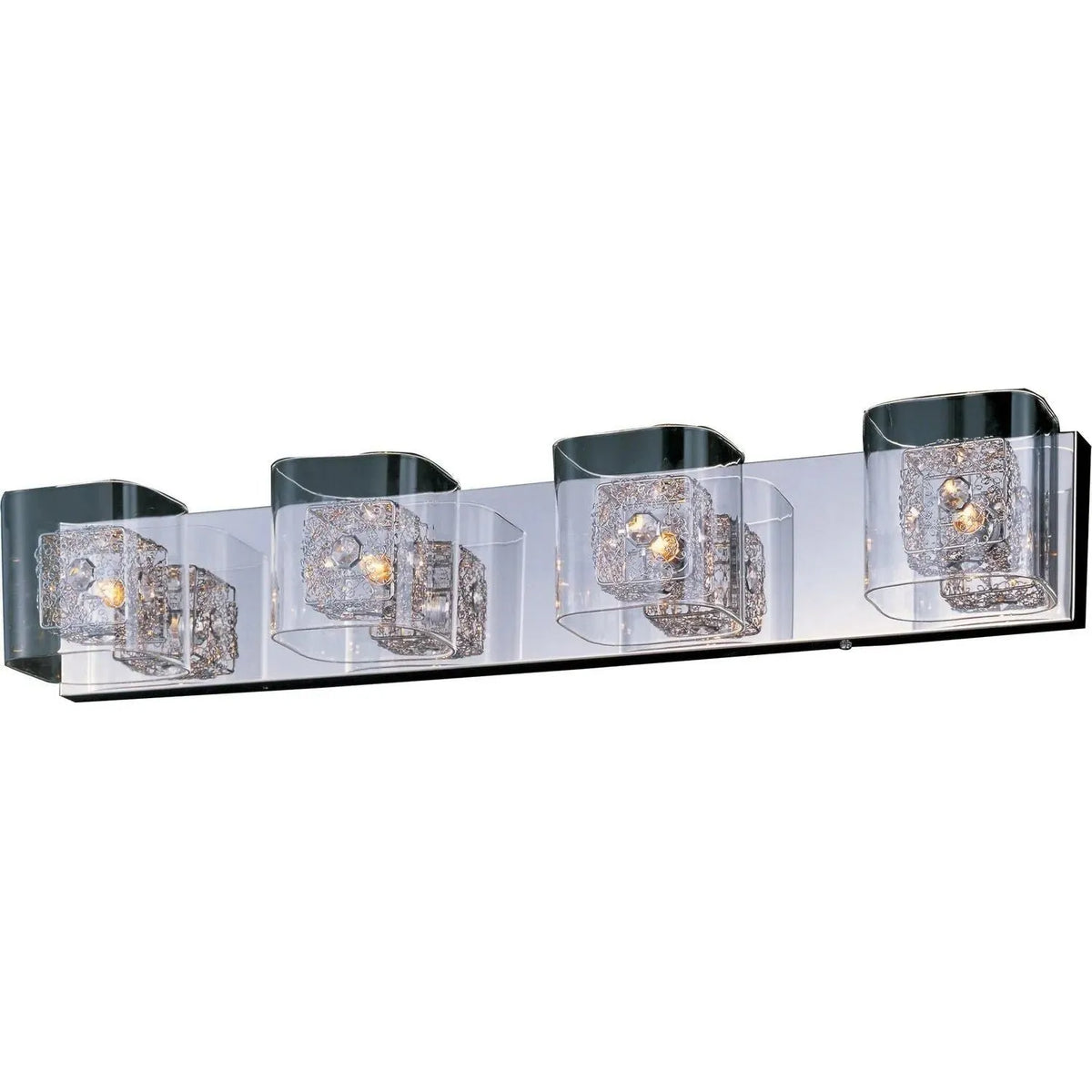 ET2 Lighting - Gem Bath Vanity - E22834-18SVPC | Montreal Lighting & Hardware