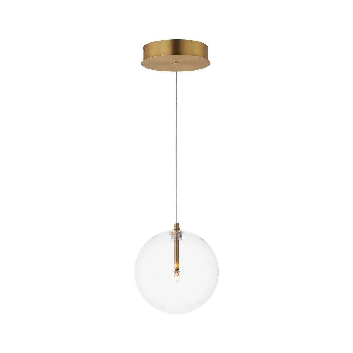 ET2 Lighting - Global LED Pendant - E25071-18NAB | Montreal Lighting & Hardware