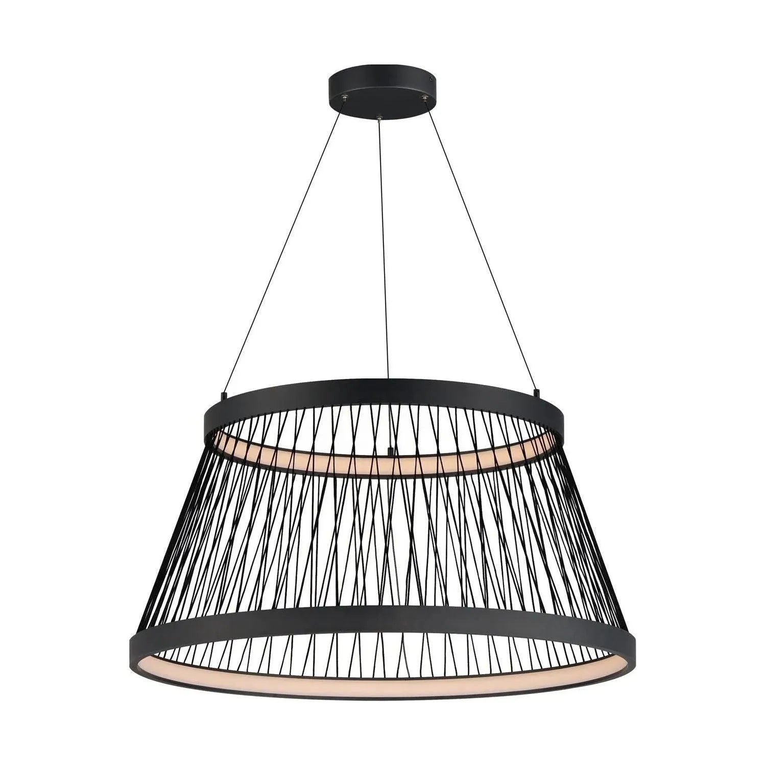 ET2 Lighting - Loom LED Pendant - E20982-BK | Montreal Lighting & Hardware