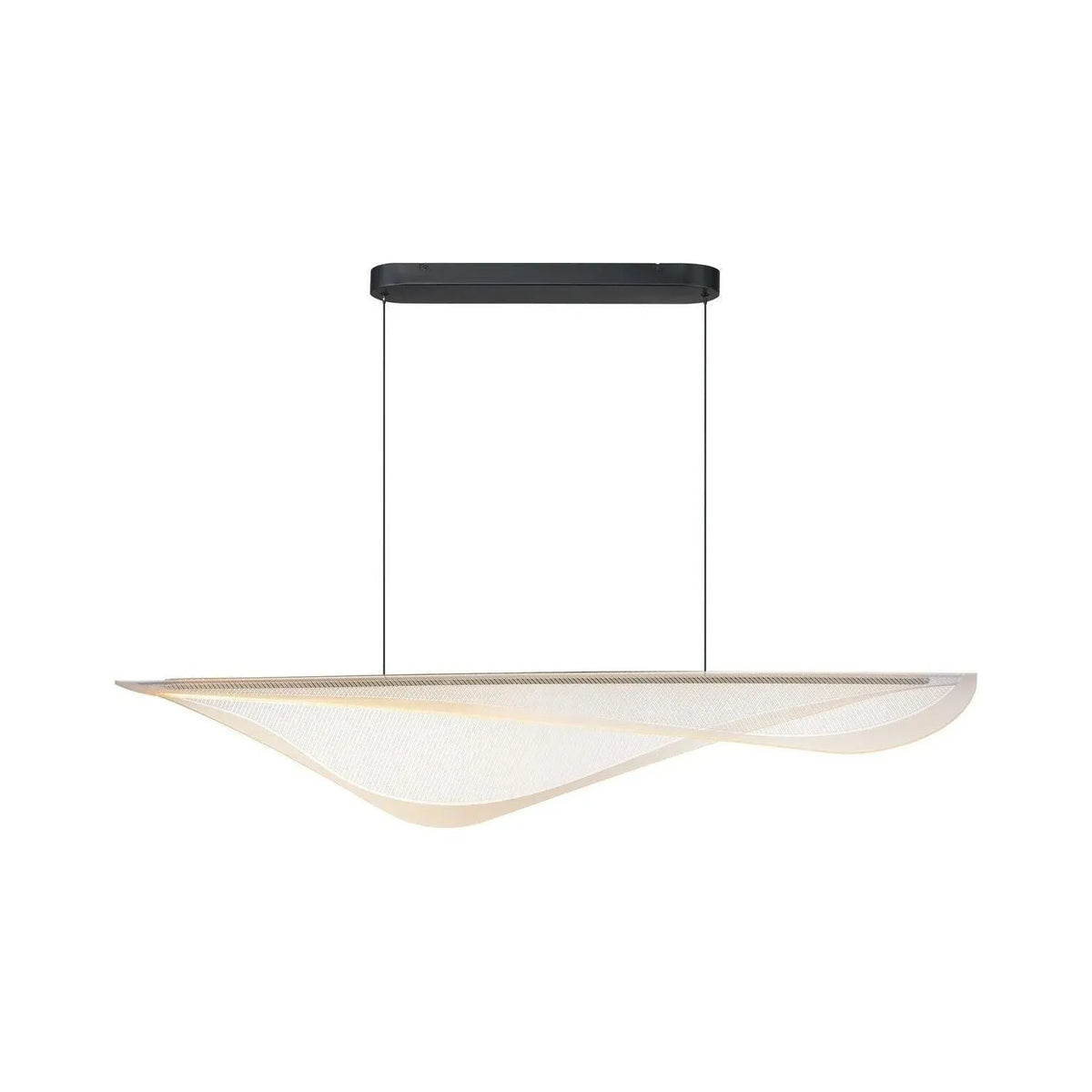 ET2 Lighting - Manta LED Linear Pendant - E24714-144BK | Montreal Lighting & Hardware