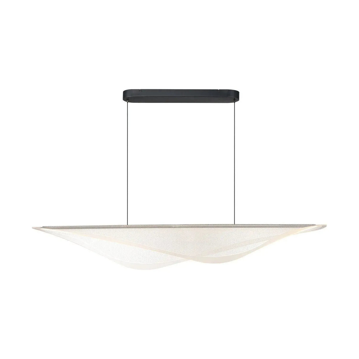 ET2 Lighting - Manta LED Linear Pendant - E24716-144BK | Montreal Lighting & Hardware