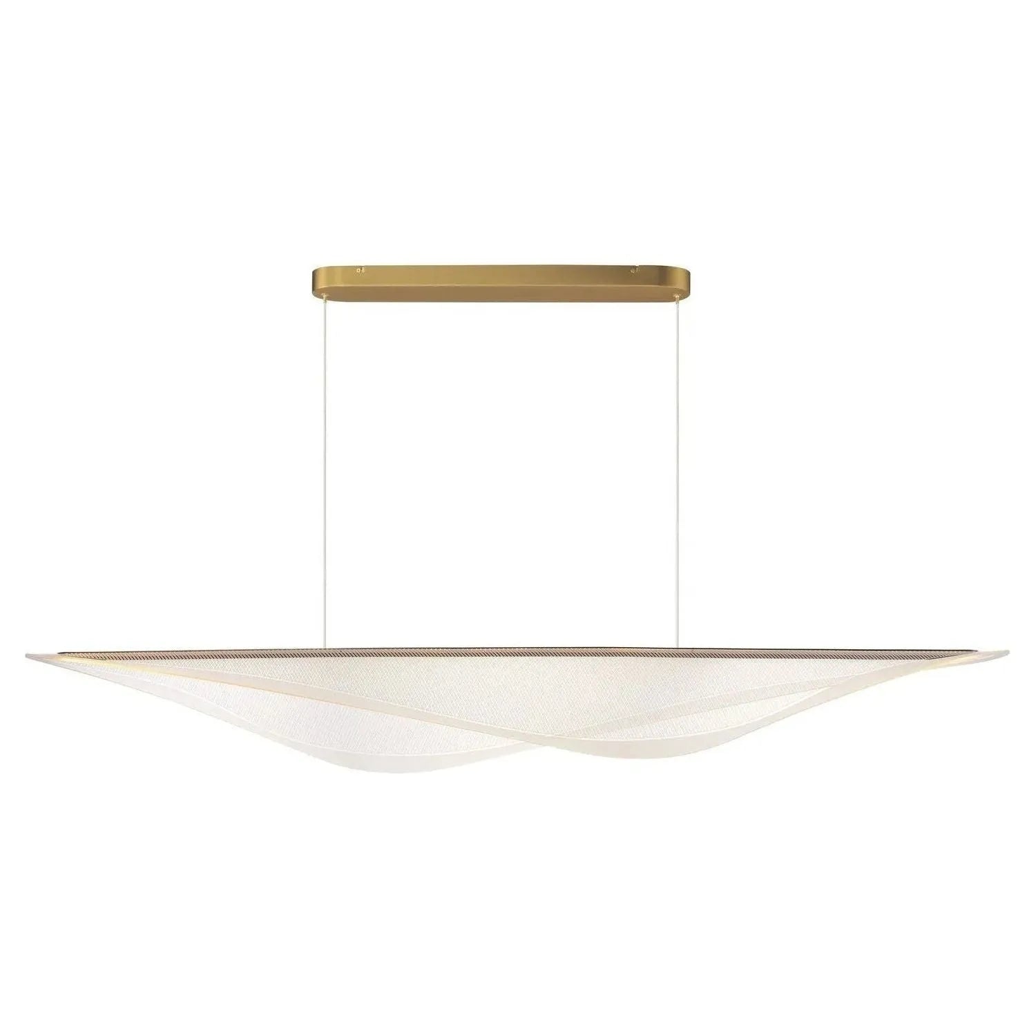 ET2 Lighting - Manta LED Linear Pendant - E24718-144GLD | Montreal Lighting & Hardware