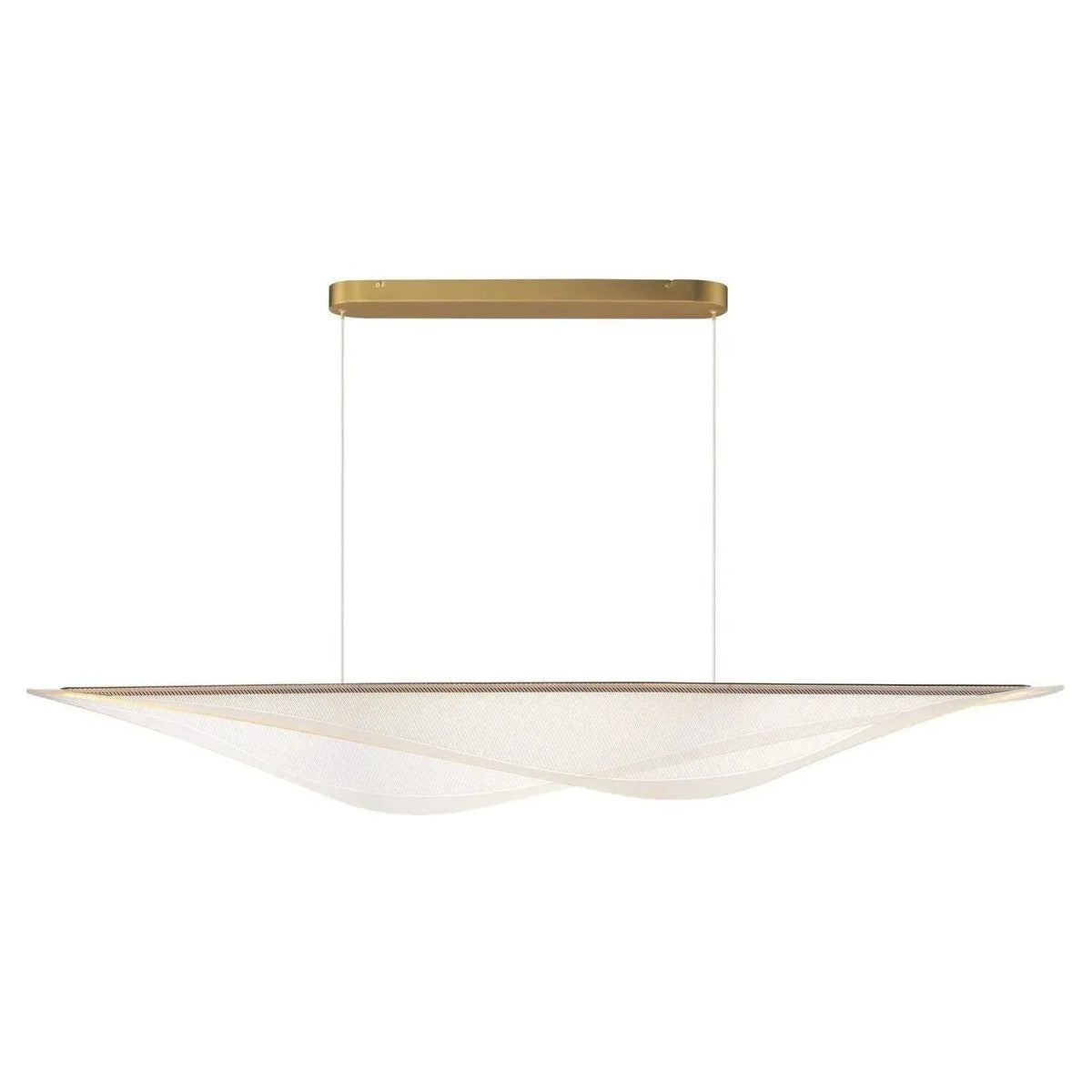 ET2 Lighting - Manta LED Linear Pendant - E24718-144GLD | Montreal Lighting & Hardware