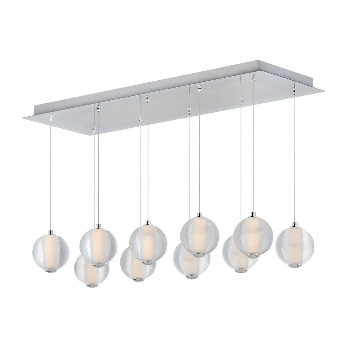 ET2 Lighting - Rhythm LED Linear Pendant - E24648-144PC | Montreal Lighting & Hardware