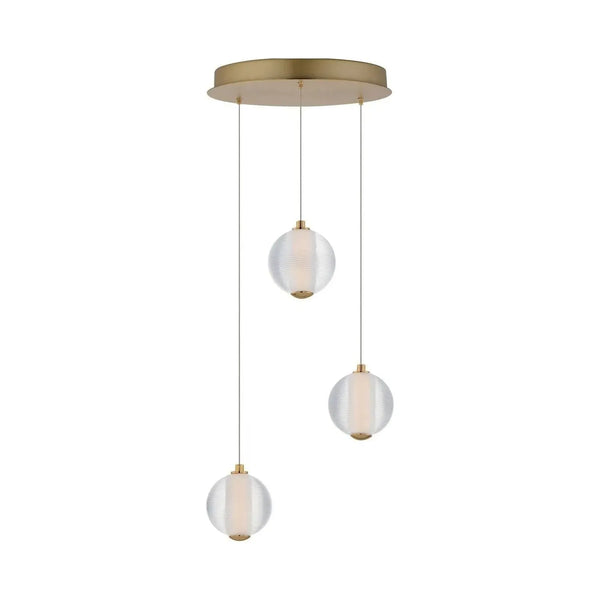 Rythme DEL Suspendu multi-luminaire