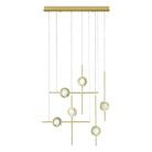 Eurofase - Barletta LED Linear Chandelier - 47255-012 | Montreal Lighting & Hardware
