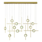 Eurofase - Barletta LED Linear Chandelier - 47256-019 | Montreal Lighting & Hardware