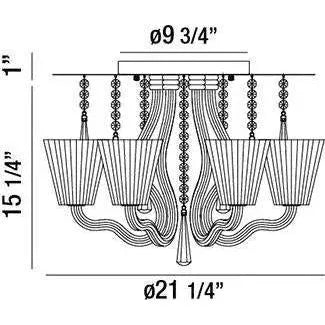 Eurofase - Chromos Pendant - 20453-015 | Montreal Lighting & Hardware