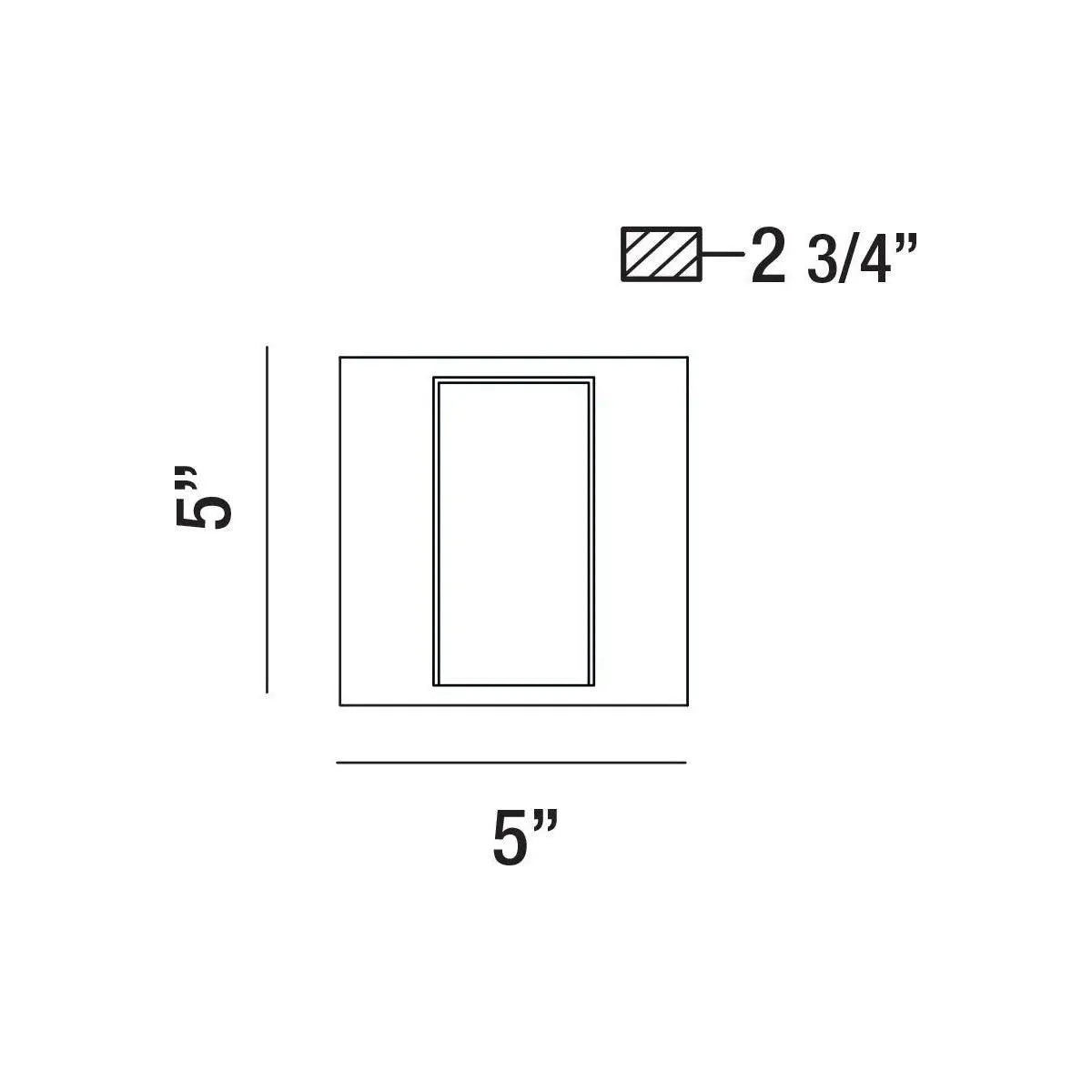 Eurofase - Delrosa LED Wall Sconce - 35650-010 | Montreal Lighting & Hardware