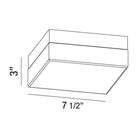 Eurofase - Dixon LED Flush Mount - 30153-011 | Montreal Lighting & Hardware