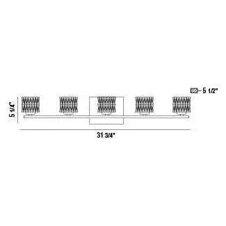 Eurofase - Guelph LED Bathbar - 34161-012 | Montreal Lighting & Hardware