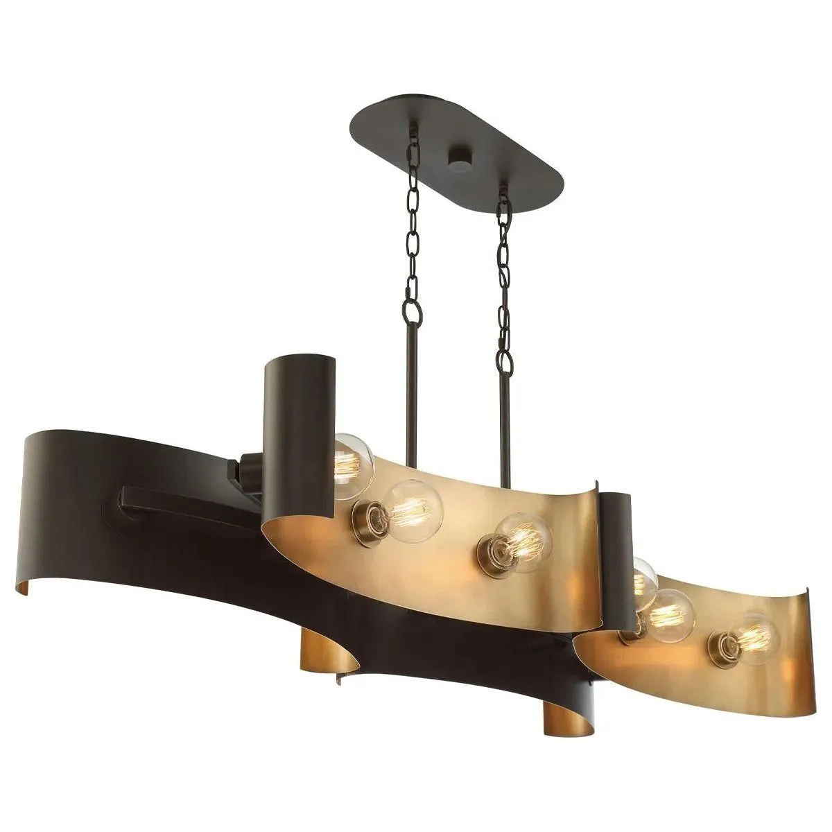 Eurofase - Metallo Linear Chandelier - 38429-019 | Montreal Lighting & Hardware