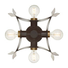 Eurofase - Metallo Semi Flush Mount - 38154-010 | Montreal Lighting & Hardware