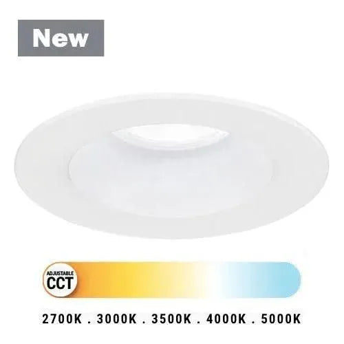 Downlight fixe rond à rendement élevé Midway