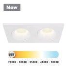 Eurofase - Midway Rectangular Double Regressed Gimbal - 45381-010 | Montreal Lighting & Hardware