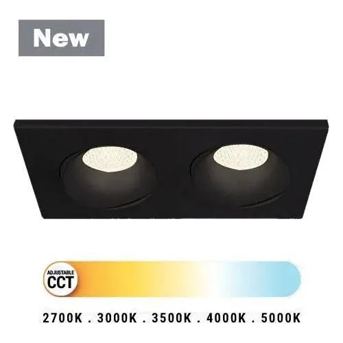 Eurofase - Midway Rectangular Double Regressed Gimbal - 45381-010 | Montreal Lighting & Hardware