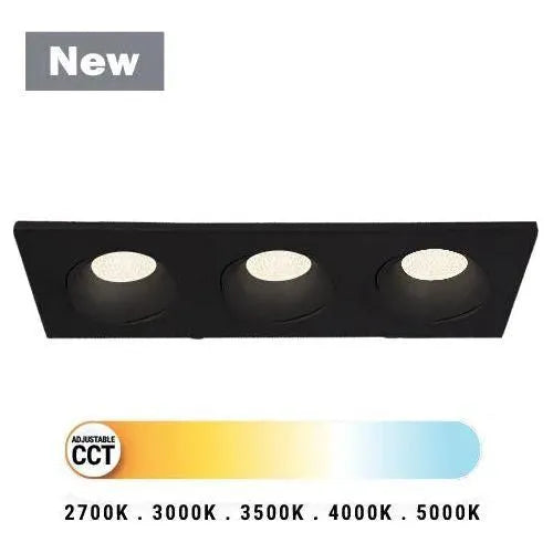 Eurofase - Midway Rectangular Triple Regressed Gimbal - 45382-017 | Montreal Lighting & Hardware