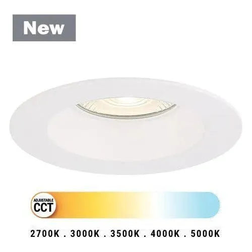 Downlight fixe rond à mi-chemin